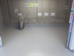 新大阪 某マンション ゴミ置き場防水工事