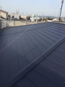 門真市 マンション屋根吹き替え等工事