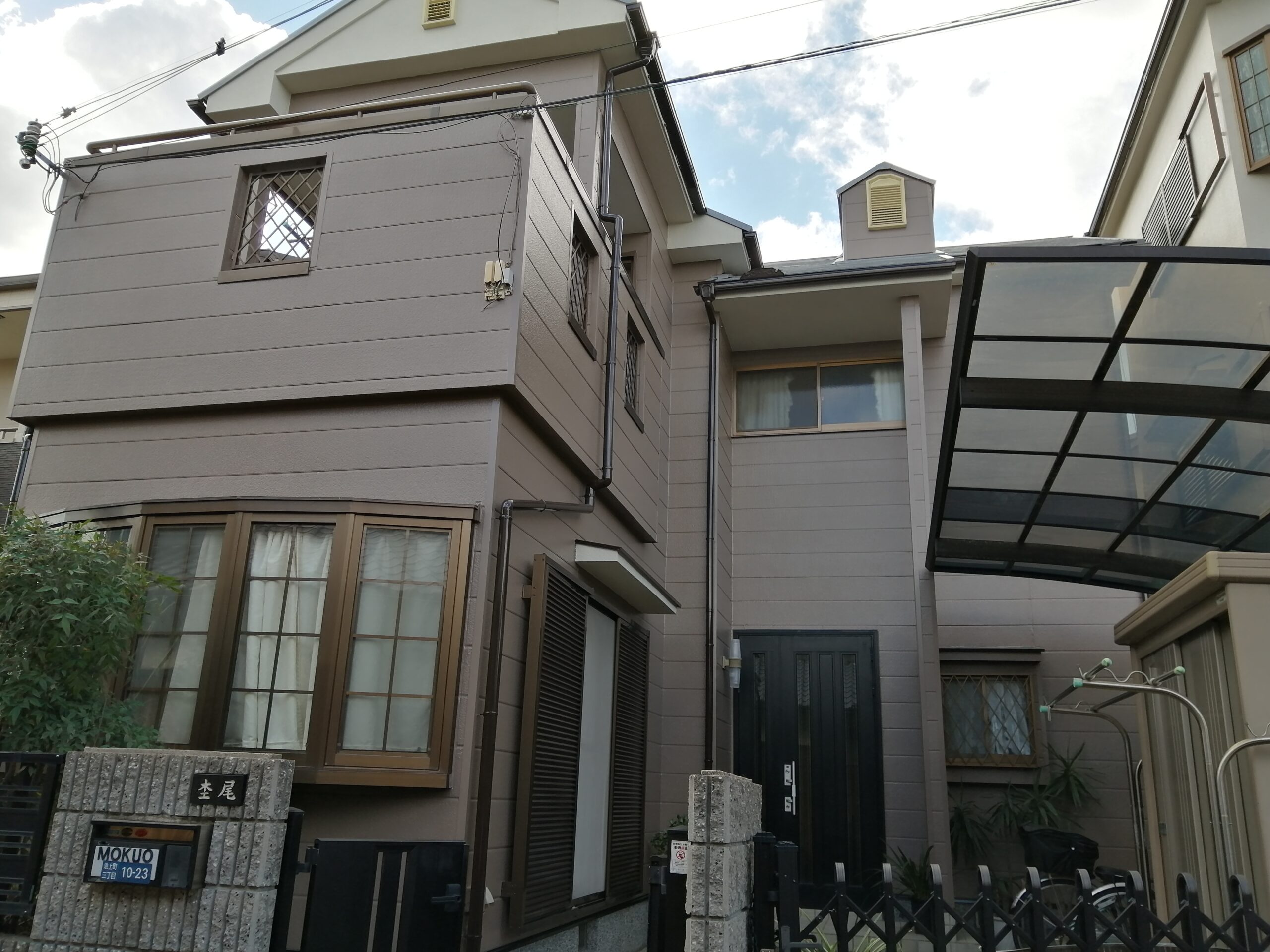 和泉市での外壁塗装、屋根張替え、屋根塗装です♪【南大阪】