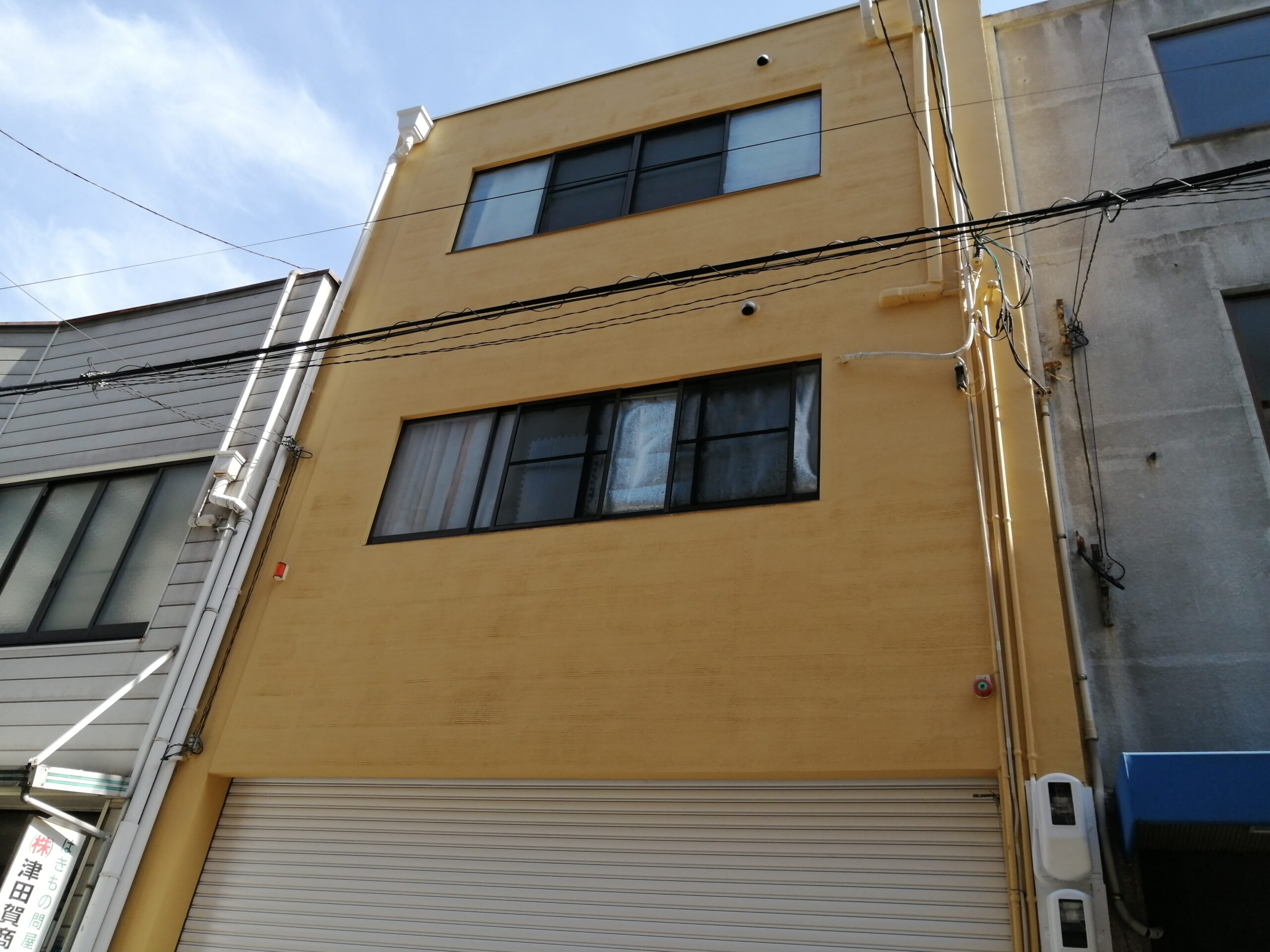 大阪市での外壁塗装、屋上防水です♬【大阪市】