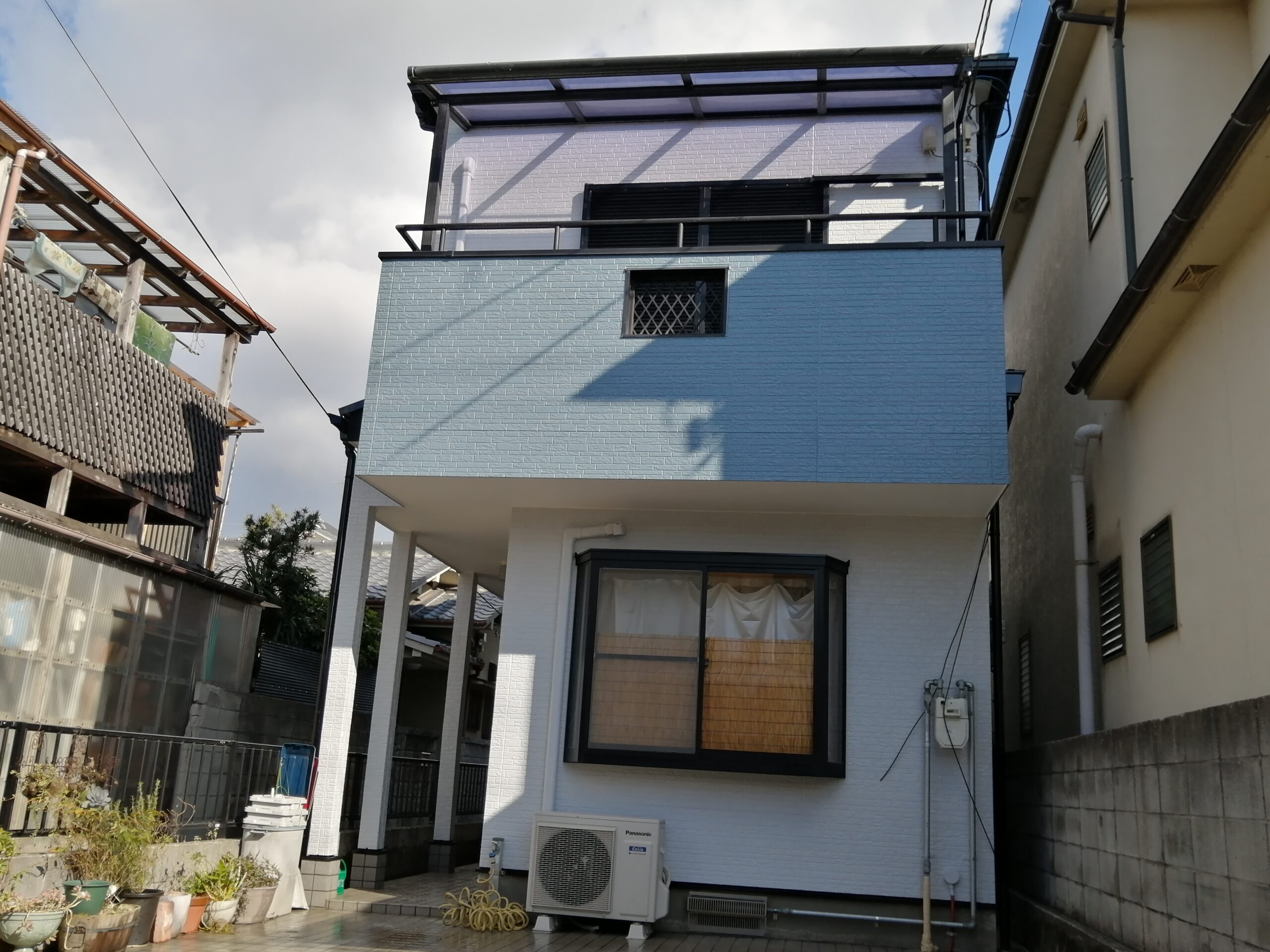 堺市での外壁塗装、屋根塗装です♬【南大阪】
