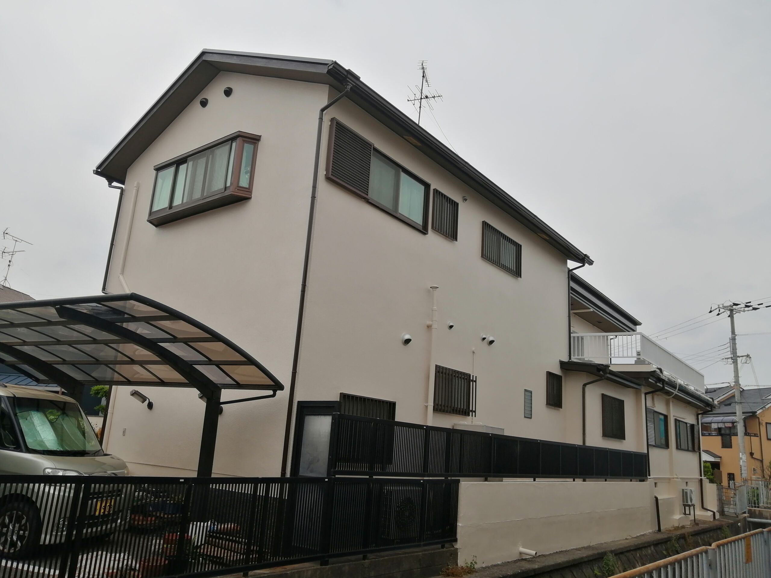 地元堺での外壁塗装、屋根塗装です♬【南大阪】