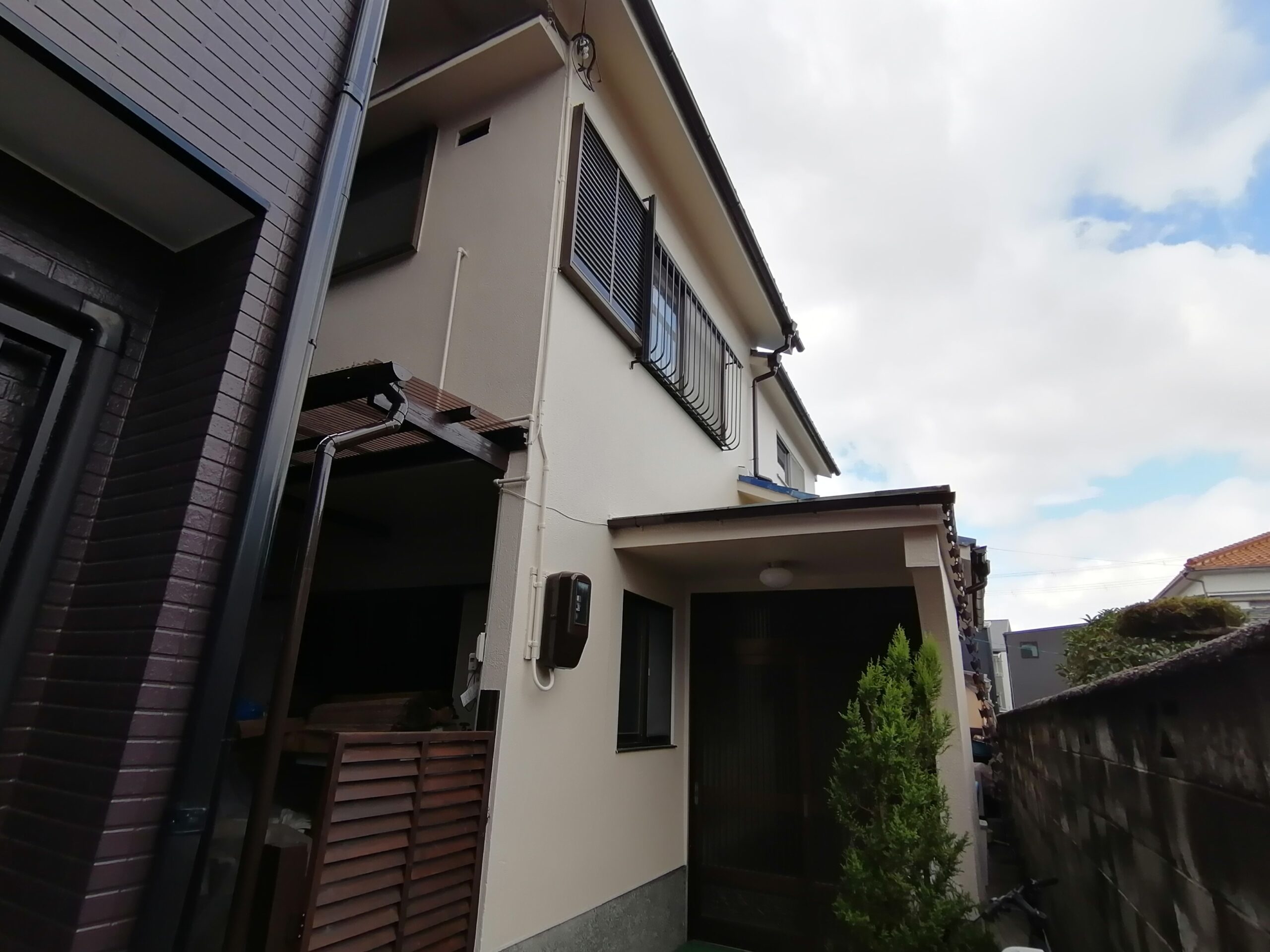 堺での屋根瓦漆喰、外壁塗装です♬【堺市】